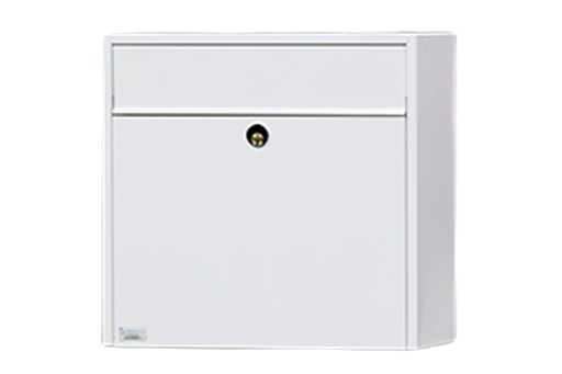 [507000] Postkasse Solid, hvit