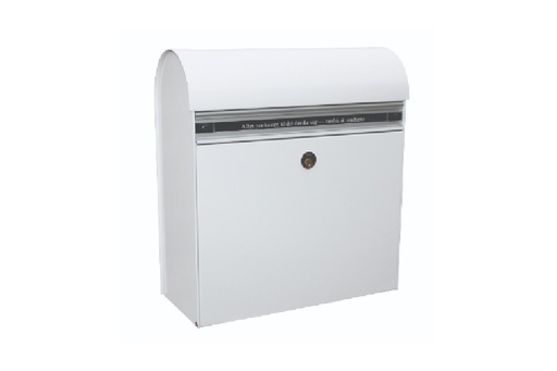 [800176] Postkasse Allux KS200, hvit